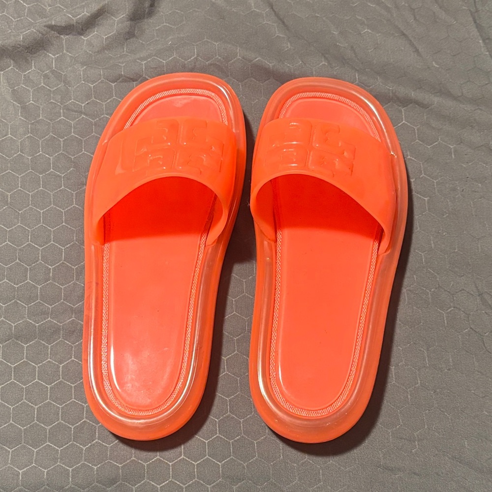 Tory Burch Orange Sandals